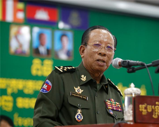 柬埔寨副首相兼国防大臣迪班
